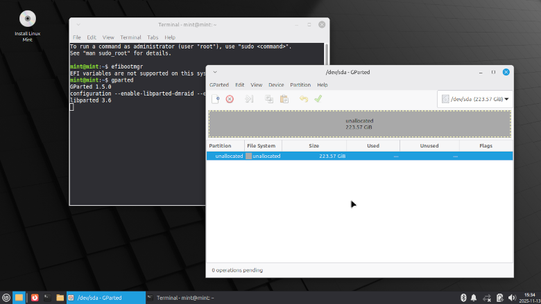 Linux не запускается после установки