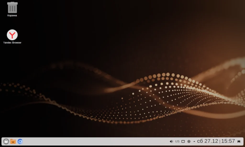 Рабочий стол KDE Plasma 6 в ALT Образование 11